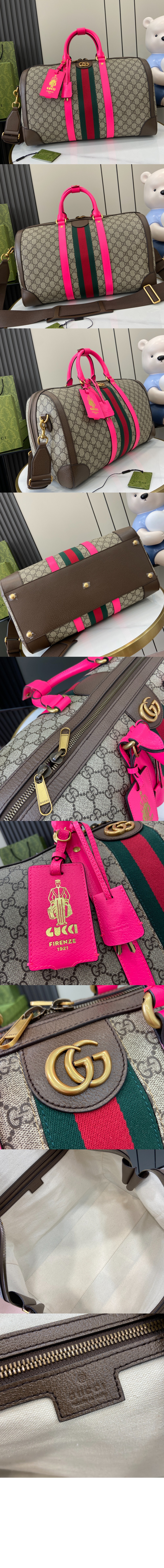 미러급레플리카사이트 | 명품레플리카 전문 쇼핑몰  | 퍼스트원 - 미디엄 더플백 724642 > 구찌