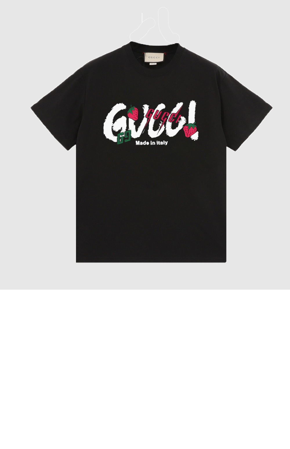 미러급레플리카사이트 | 명품레플리카 전문 쇼핑몰  | 퍼스트원 - 로고 프린트 반팔 > 구찌