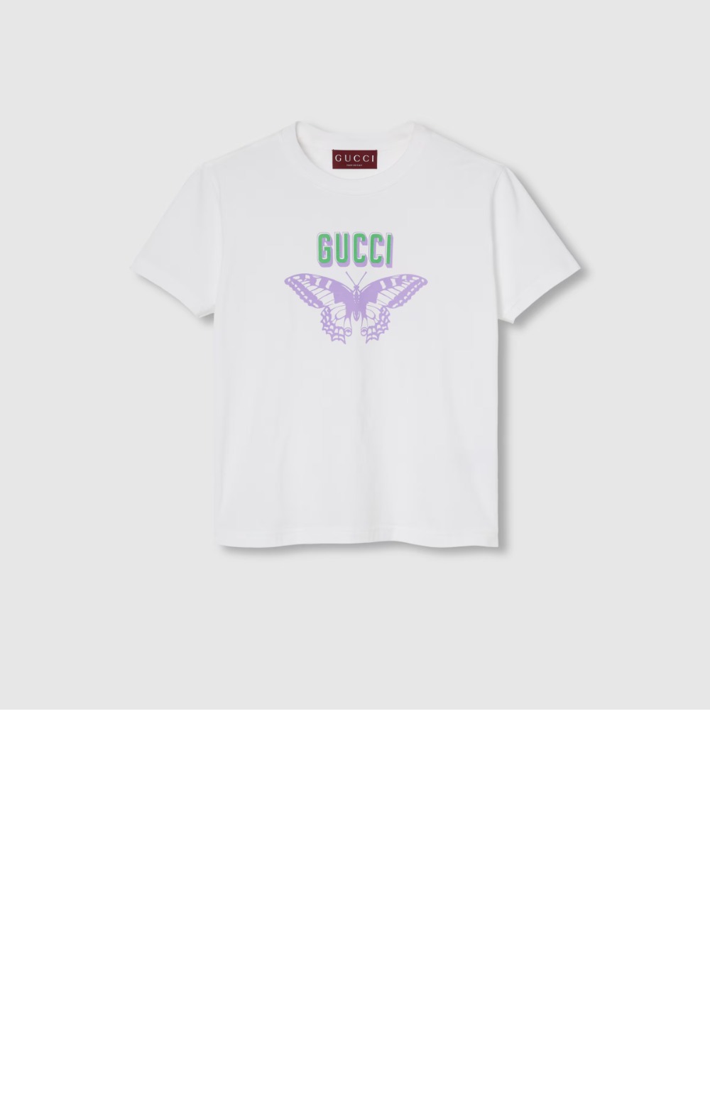 미러급레플리카사이트 | 명품레플리카 전문 쇼핑몰  | 퍼스트원 - 로고 프린트 반팔 > 구찌