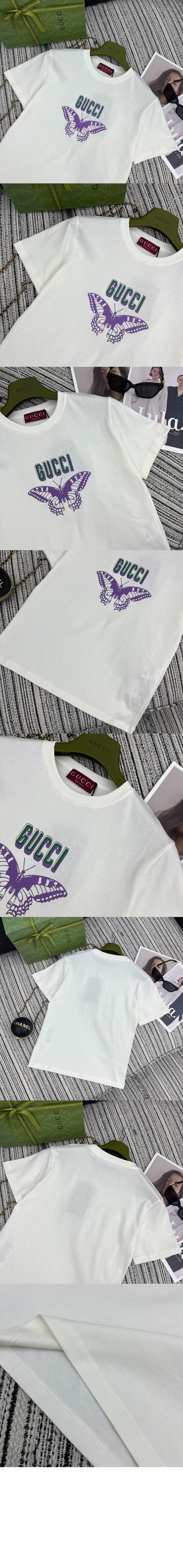 미러급레플리카사이트 | 명품레플리카 전문 쇼핑몰  | 퍼스트원 - 로고 프린트 반팔 > 구찌