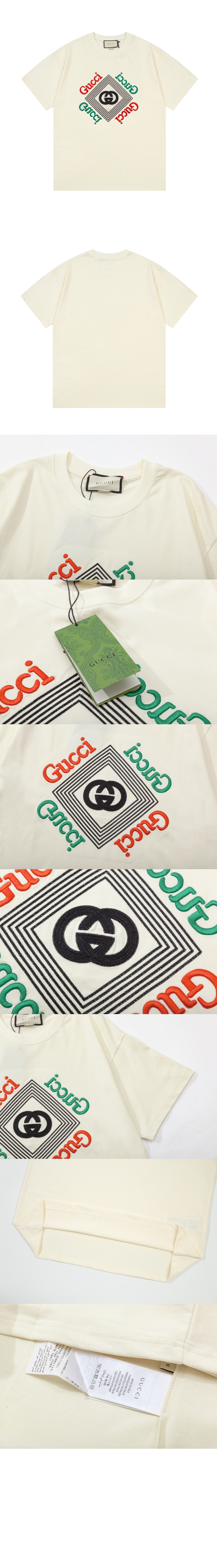 미러급레플리카사이트 | 명품레플리카 전문 쇼핑몰  | 퍼스트원 - 로고 프린트 반팔 > 구찌