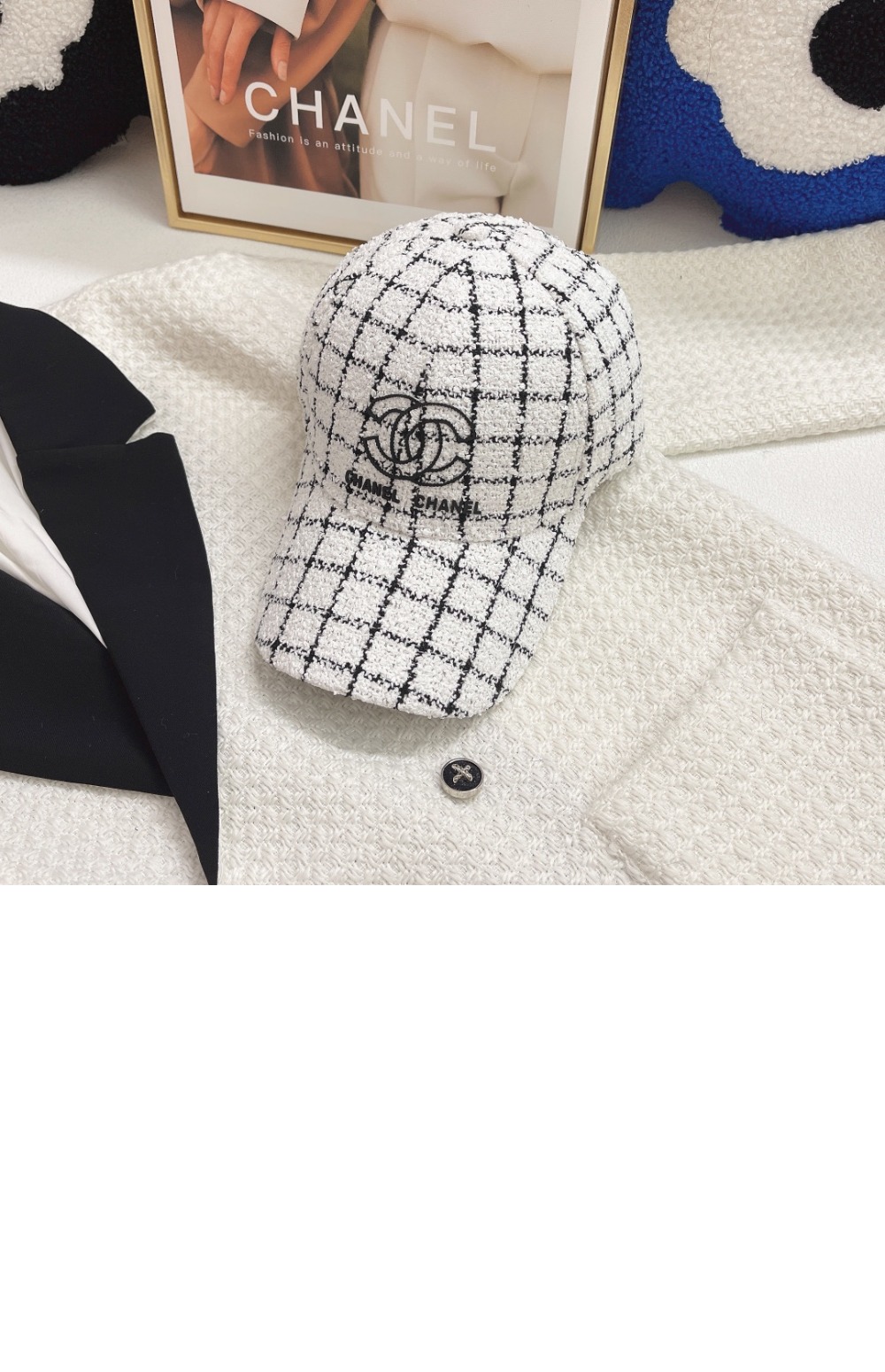 미러급레플리카사이트 | 명품레플리카 전문 쇼핑몰  | 퍼스트원 - 베이스볼 캡 AA4853 > 샤넬