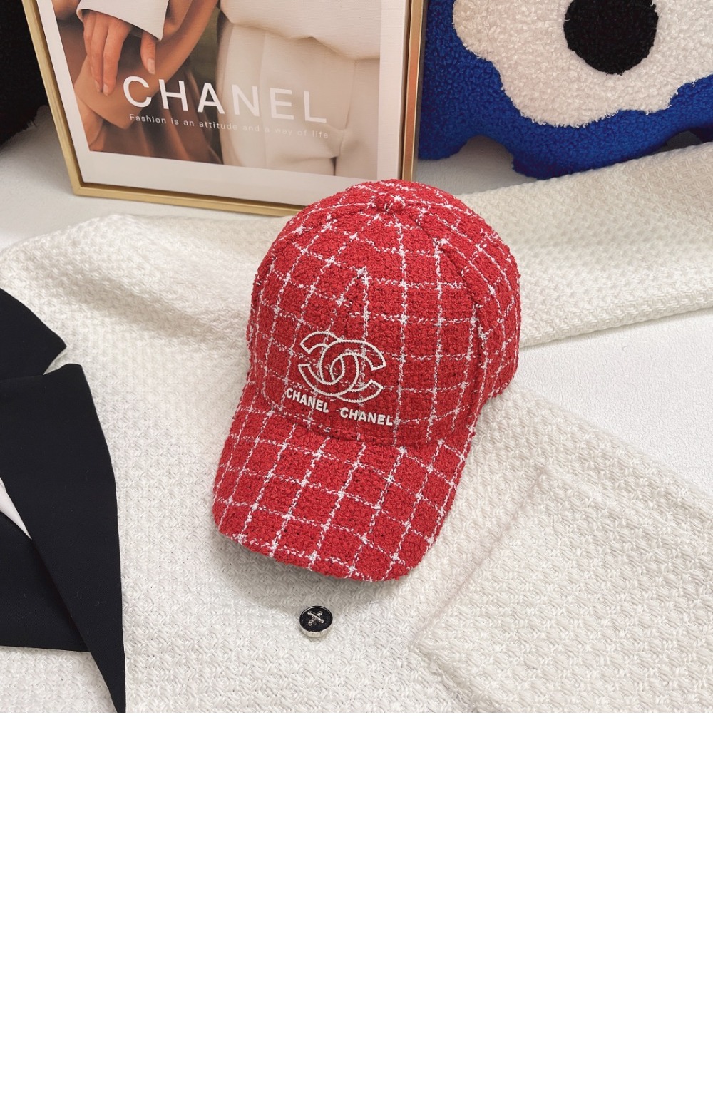 미러급레플리카사이트 | 명품레플리카 전문 쇼핑몰  | 퍼스트원 - 베이스볼 캡 AA4853 > 샤넬