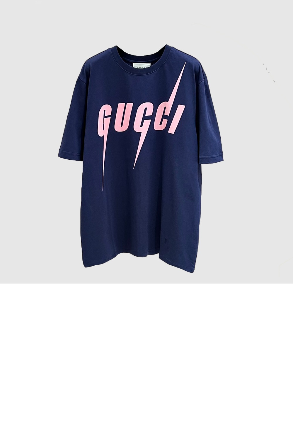 미러급레플리카사이트 | 명품레플리카 전문 쇼핑몰  | 퍼스트원 - 로고 프린트 반팔 > 구찌