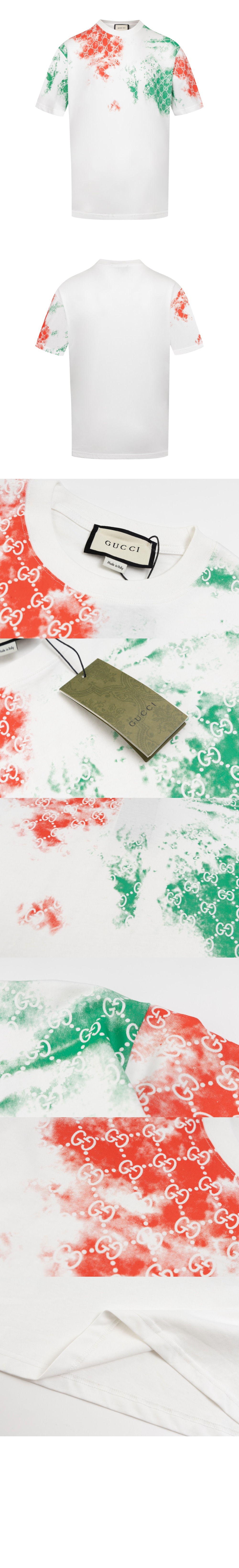 미러급레플리카사이트 | 명품레플리카 전문 쇼핑몰  | 퍼스트원 - 로고 프린트 반팔 > 구찌