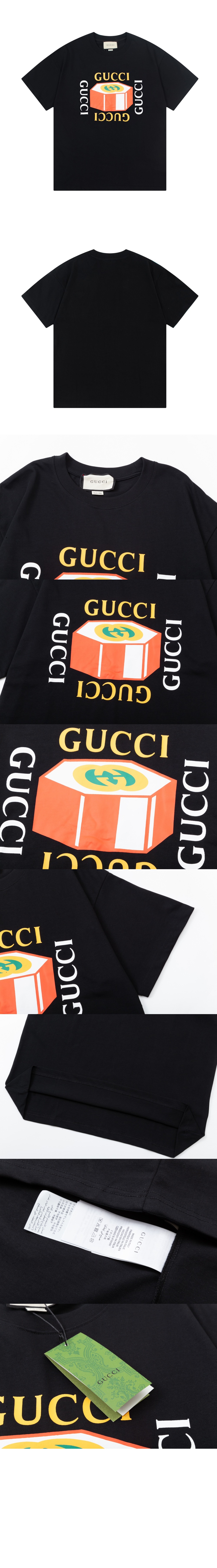 미러급레플리카사이트 | 명품레플리카 전문 쇼핑몰  | 퍼스트원 - 로고 프린트 반팔 > 구찌