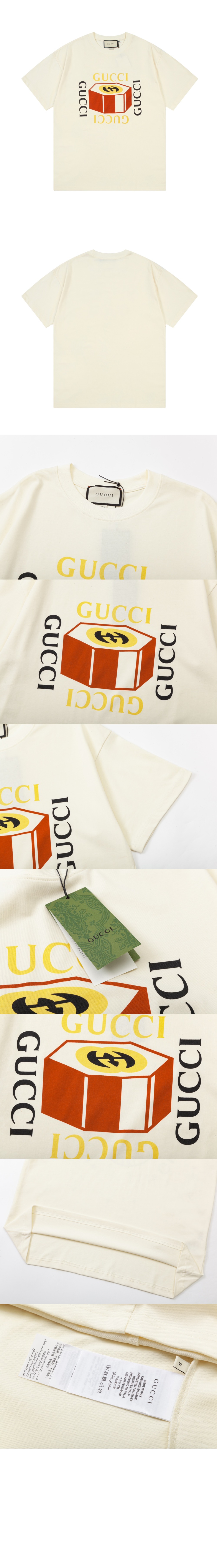 미러급레플리카사이트 | 명품레플리카 전문 쇼핑몰  | 퍼스트원 - 로고 프린트 반팔 > 구찌