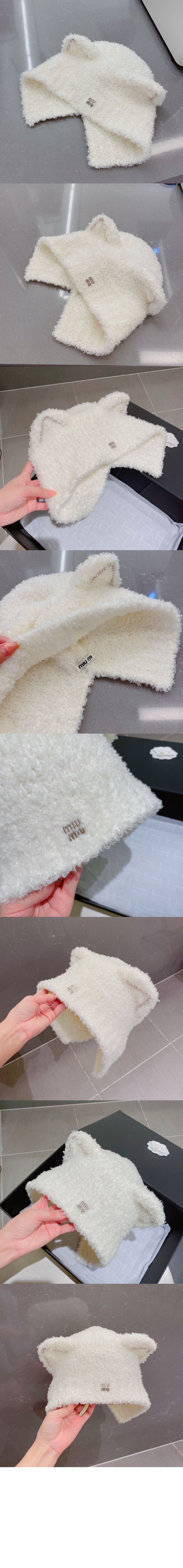 미러급레플리카사이트 | 명품레플리카 전문 쇼핑몰  | 퍼스트원 - 양털 귀달이 모자 5HC552 > 미우미우