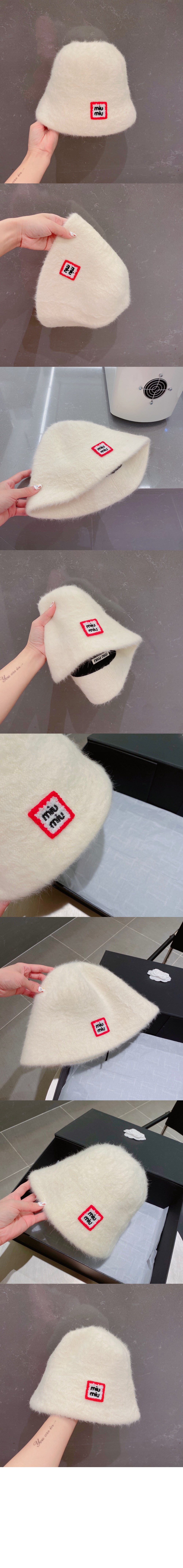 미러급레플리카사이트 | 명품레플리카 전문 쇼핑몰  | 퍼스트원 - 램스울 벙거지 5HC644 > 미우미우