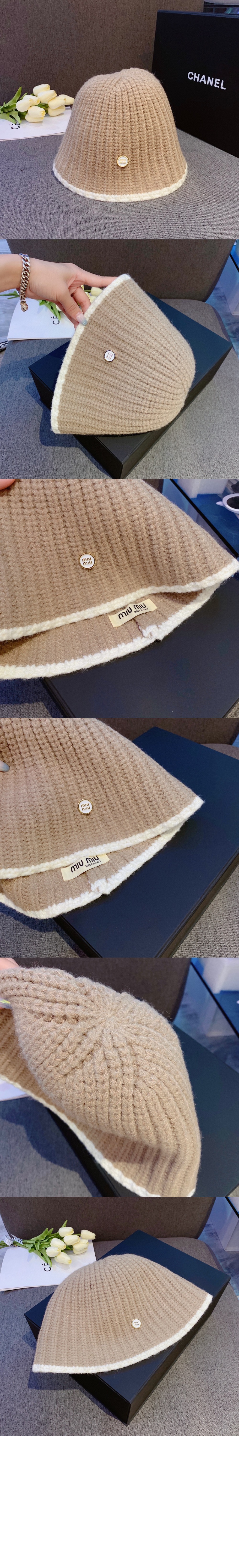 미러급레플리카사이트 | 명품레플리카 전문 쇼핑몰  | 퍼스트원 - 니트 벙거지 5HC248 > 미우미우