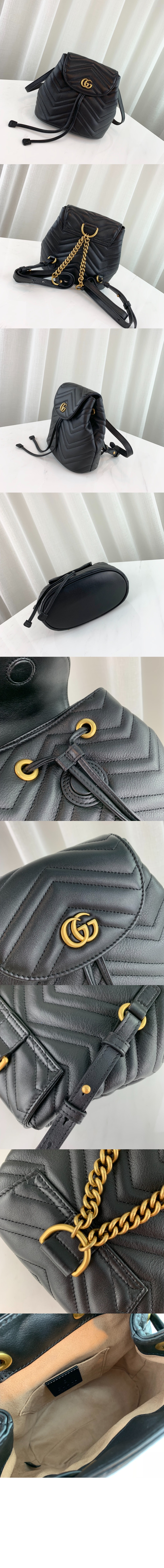 미러급레플리카사이트 | 명품레플리카 전문 쇼핑몰  | 퍼스트원 - 가죽 미니 백팩 528129 > 구찌