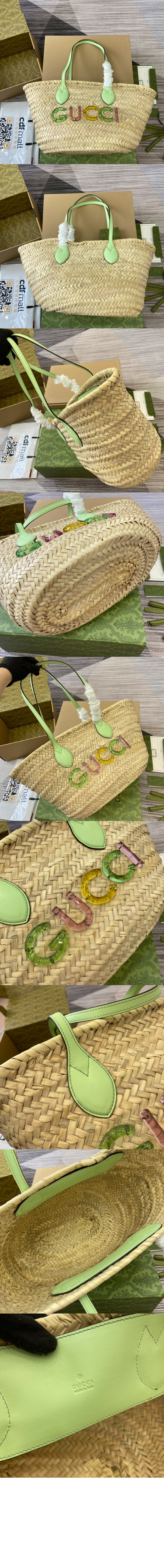 미러급레플리카사이트 | 명품레플리카 전문 쇼핑몰  | 퍼스트원 - 로고 스몰 스트로우 토트백 779524 > 구찌