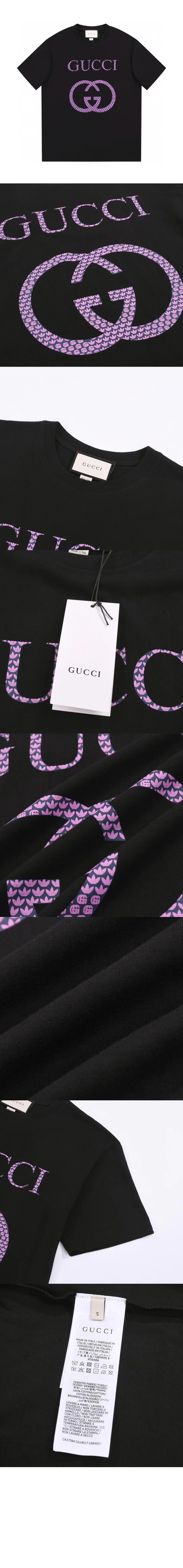 미러급레플리카사이트 | 명품레플리카 전문 쇼핑몰  | 퍼스트원 - 로고 프린트 반팔 > 구찌