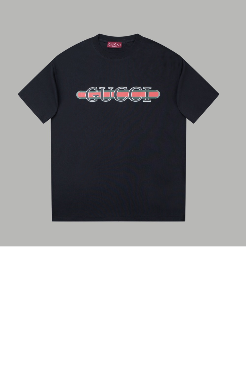 미러급레플리카사이트 | 명품레플리카 전문 쇼핑몰  | 퍼스트원 - 로고 프린트 반팔 > 구찌