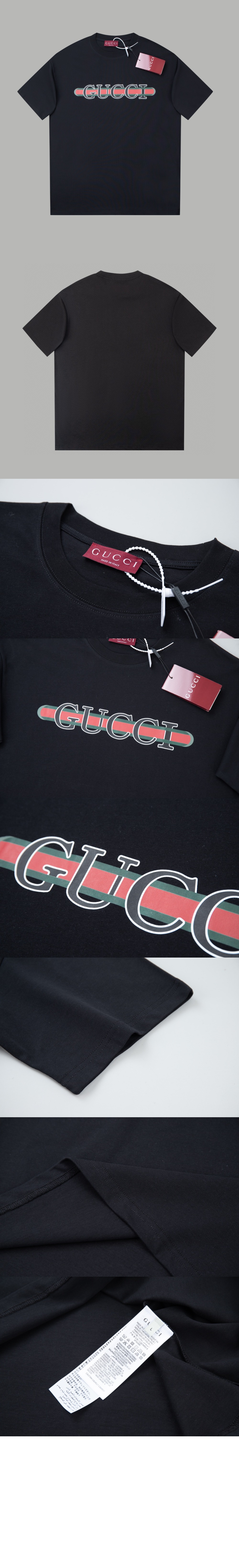 미러급레플리카사이트 | 명품레플리카 전문 쇼핑몰  | 퍼스트원 - 로고 프린트 반팔 > 구찌