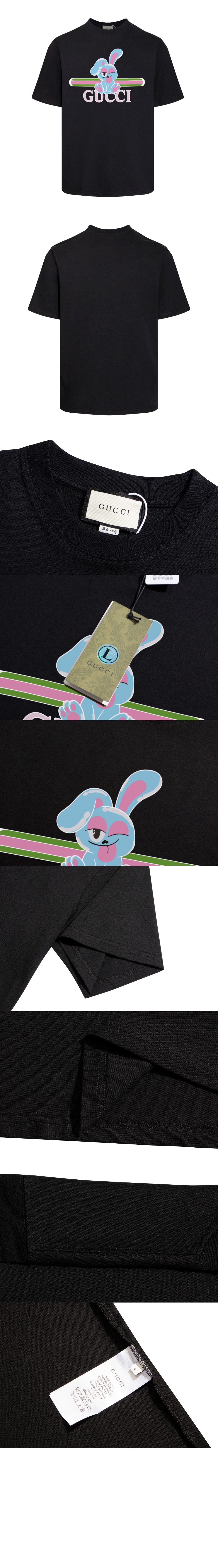 미러급레플리카사이트 | 명품레플리카 전문 쇼핑몰  | 퍼스트원 - 로고 프린트 반팔 > 구찌