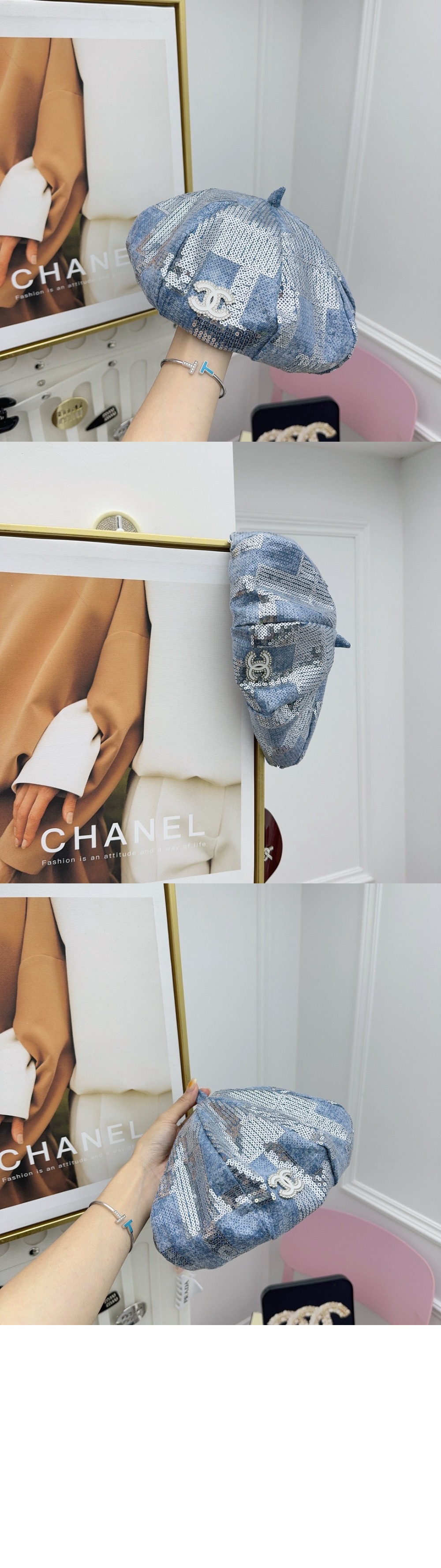 미러급레플리카사이트 | 명품레플리카 전문 쇼핑몰  | 퍼스트원 - 베레모 AA8736 > 샤넬