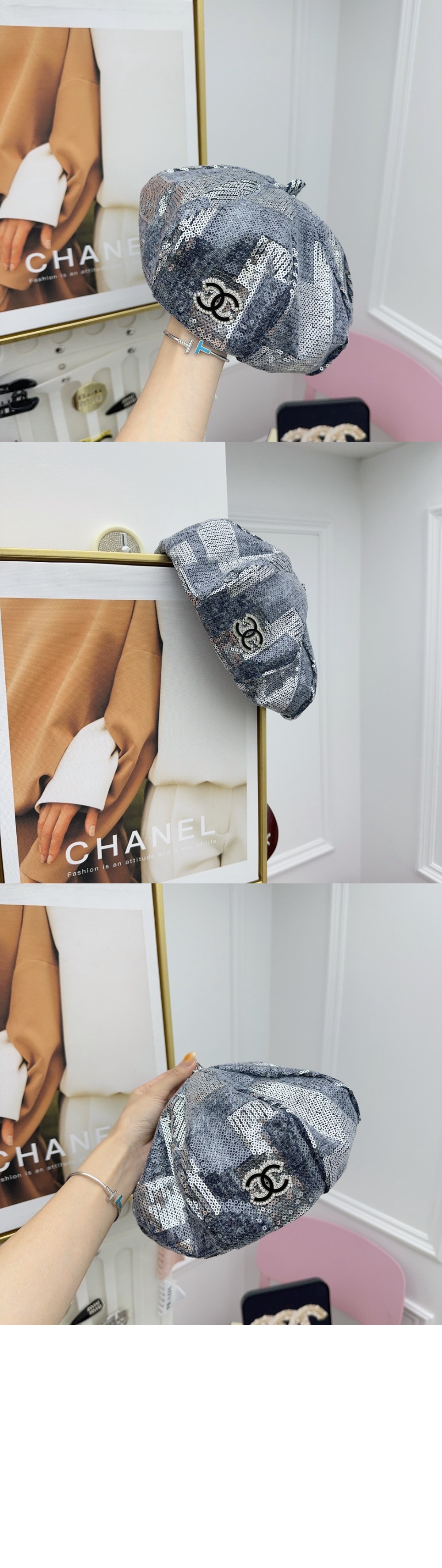 미러급레플리카사이트 | 명품레플리카 전문 쇼핑몰  | 퍼스트원 - 베레모 AA8736 > 샤넬