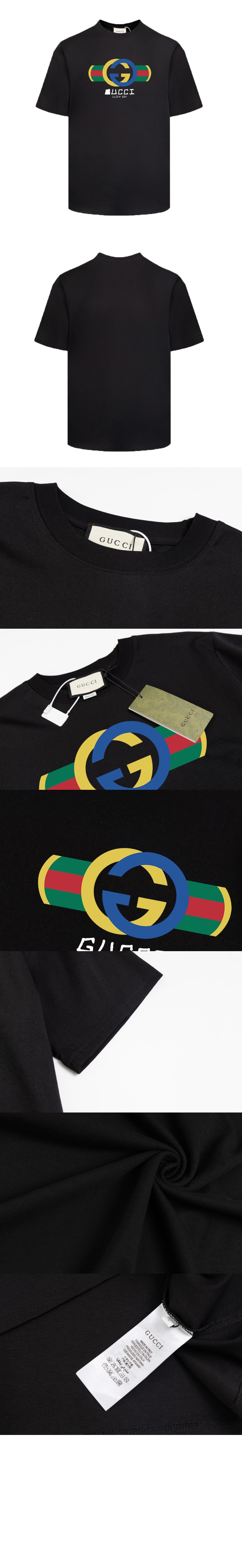 미러급레플리카사이트 | 명품레플리카 전문 쇼핑몰  | 퍼스트원 - 로고 프린트 반팔 > 구찌