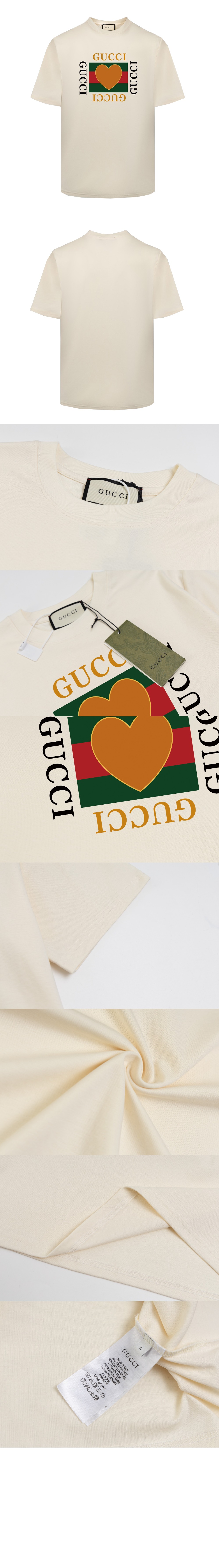 미러급레플리카사이트 | 명품레플리카 전문 쇼핑몰  | 퍼스트원 - 로고 프린트 반팔 > 구찌