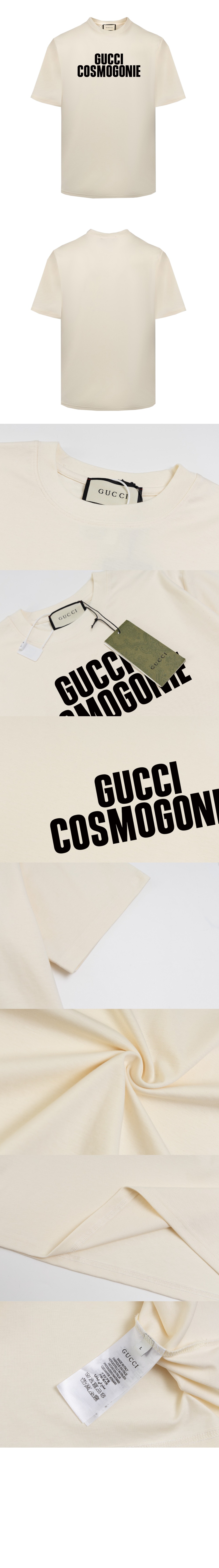 미러급레플리카사이트 | 명품레플리카 전문 쇼핑몰  | 퍼스트원 - 로고 프린트 반팔 > 구찌