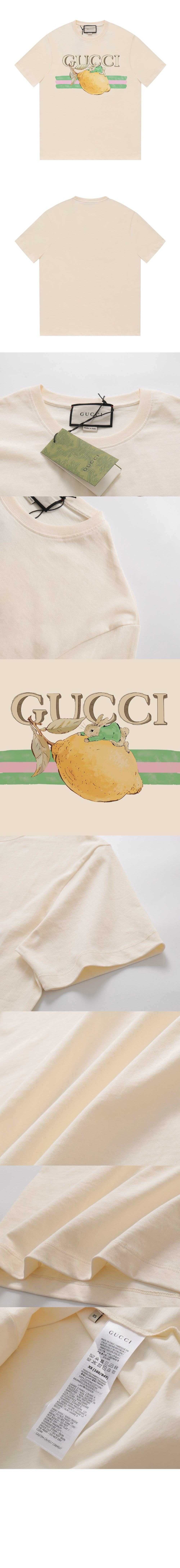 미러급레플리카사이트 | 명품레플리카 전문 쇼핑몰  | 퍼스트원 - 로고 프린트 반팔 > 구찌