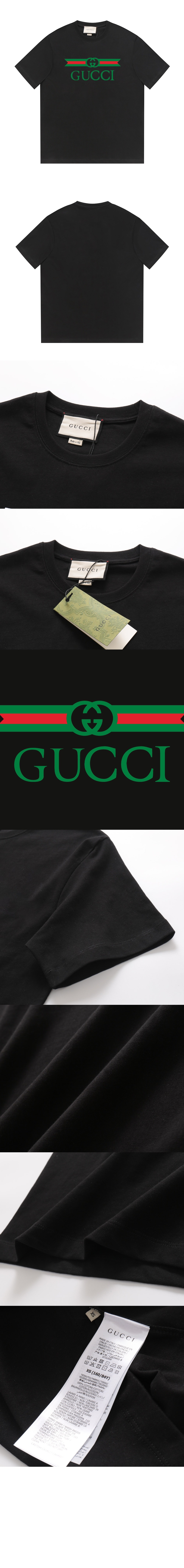 미러급레플리카사이트 | 명품레플리카 전문 쇼핑몰  | 퍼스트원 - 로고 프린트 반팔 > 구찌