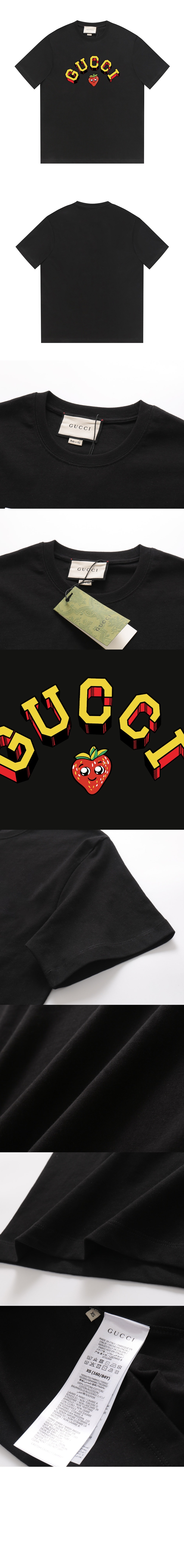 미러급레플리카사이트 | 명품레플리카 전문 쇼핑몰  | 퍼스트원 - 로고 프린트 반팔 > 구찌