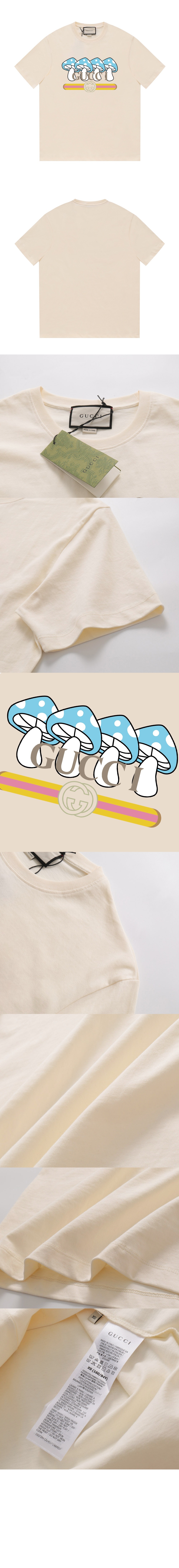 미러급레플리카사이트 | 명품레플리카 전문 쇼핑몰  | 퍼스트원 - 로고 프린트 반팔 > 구찌