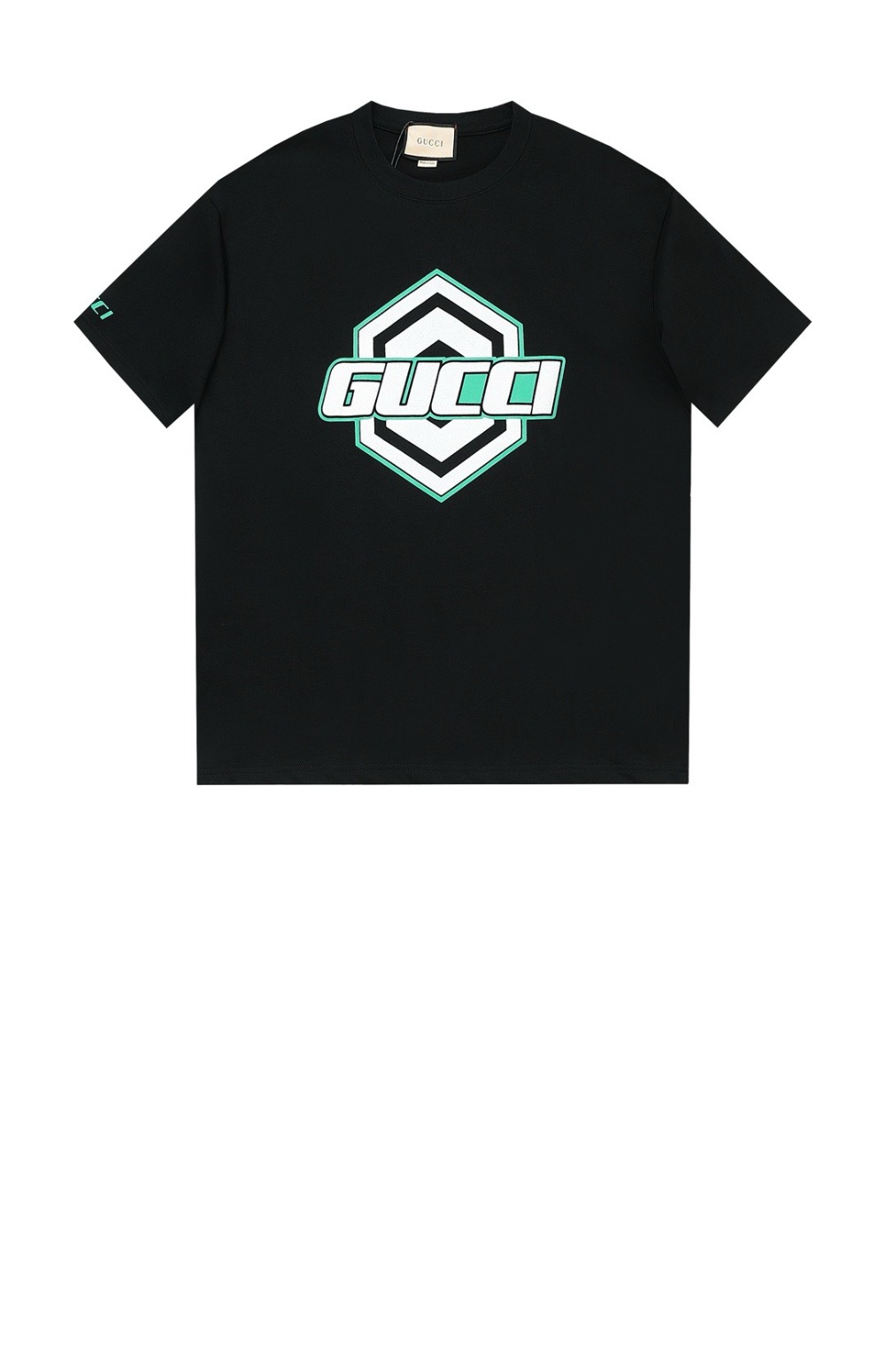 미러급레플리카사이트 | 명품레플리카 전문 쇼핑몰  | 퍼스트원 - 로고 프린트 반팔 > 구찌