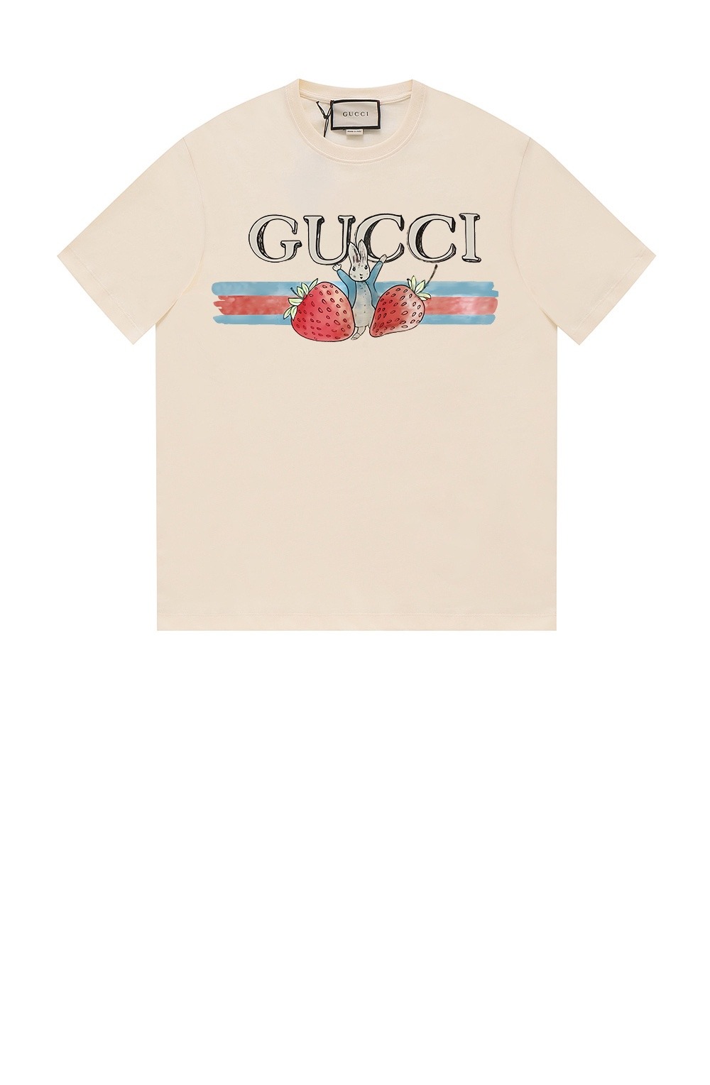 미러급레플리카사이트 | 명품레플리카 전문 쇼핑몰  | 퍼스트원 - 로고 프린트 반팔 > 구찌