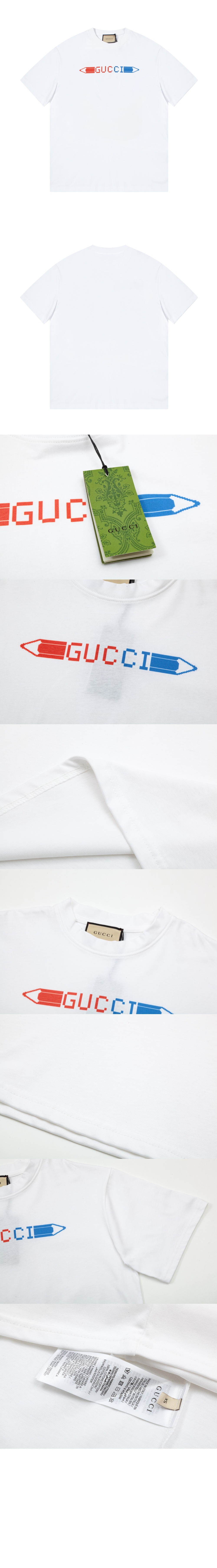 미러급레플리카사이트 | 명품레플리카 전문 쇼핑몰  | 퍼스트원 - 로고 프린트 반팔 > 구찌