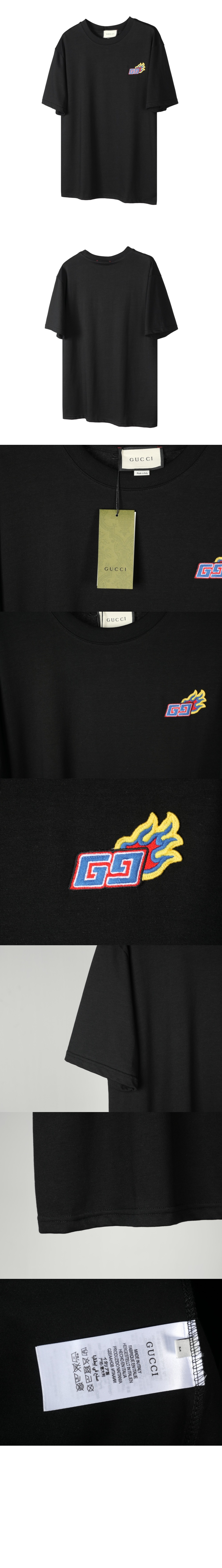 미러급레플리카사이트 | 명품레플리카 전문 쇼핑몰  | 퍼스트원 - 로고 프린트 반팔 > 구찌