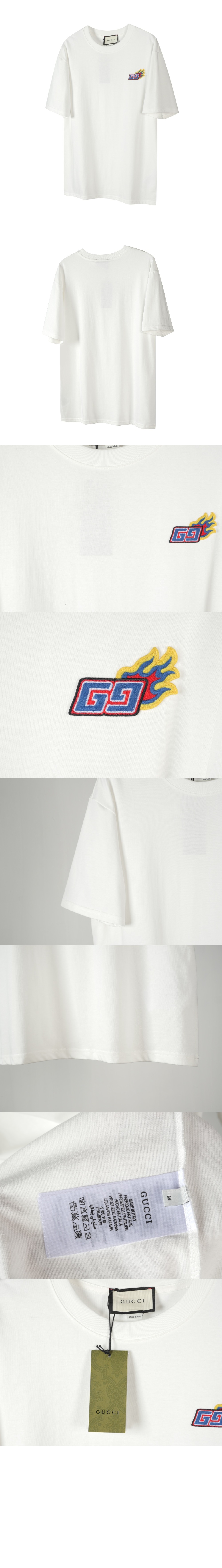 미러급레플리카사이트 | 명품레플리카 전문 쇼핑몰  | 퍼스트원 - 로고 프린트 반팔 > 구찌