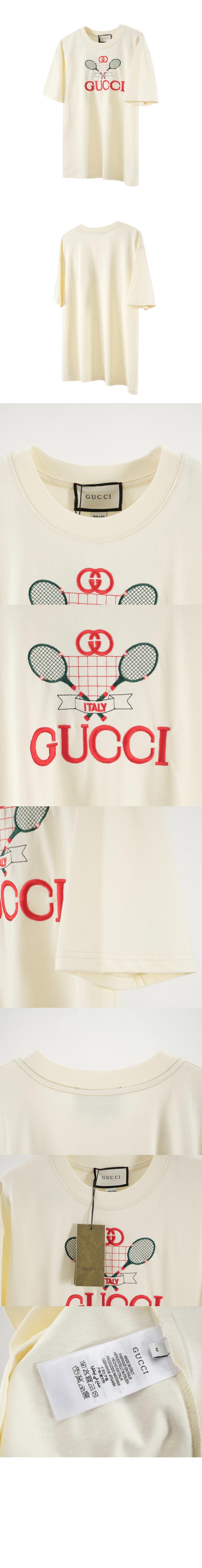 미러급레플리카사이트 | 명품레플리카 전문 쇼핑몰  | 퍼스트원 - 로고 프린트 반팔 > 구찌