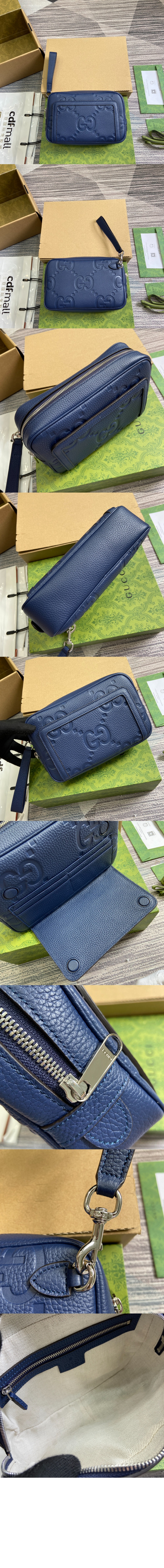 미러급레플리카사이트 | 명품레플리카 전문 쇼핑몰  | 퍼스트원 - GG 프린팅 엠보 클러치 760244 > 구찌