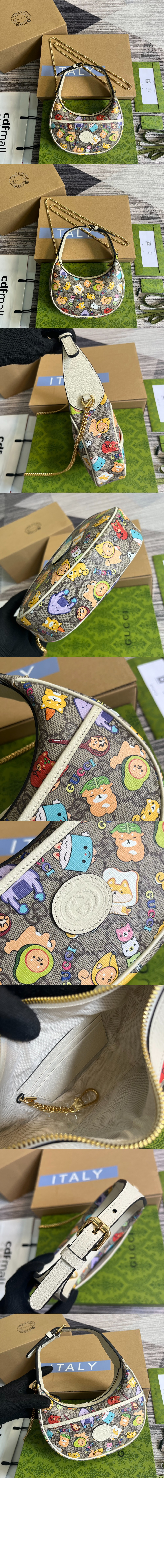 미러급레플리카사이트 | 명품레플리카 전문 쇼핑몰  | 퍼스트원 - GG 하프문 쉐입 미니백 726843 > 구찌