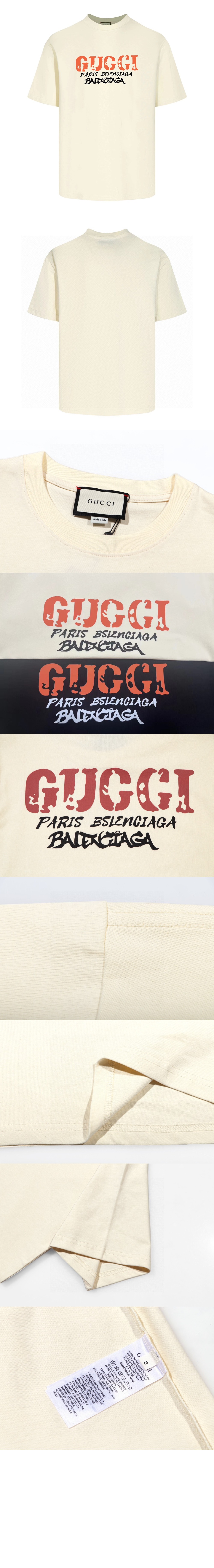 미러급레플리카사이트 | 명품레플리카 전문 쇼핑몰  | 퍼스트원 - 로고 프린트 반팔 > 구찌