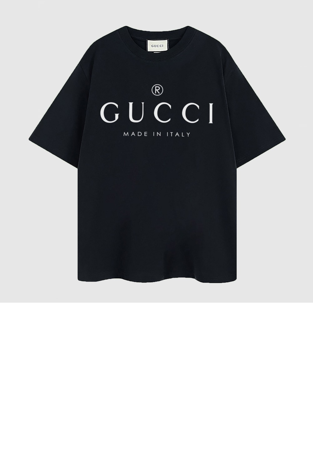 미러급레플리카사이트 | 명품레플리카 전문 쇼핑몰  | 퍼스트원 - 로고 프린트 반팔 > 구찌