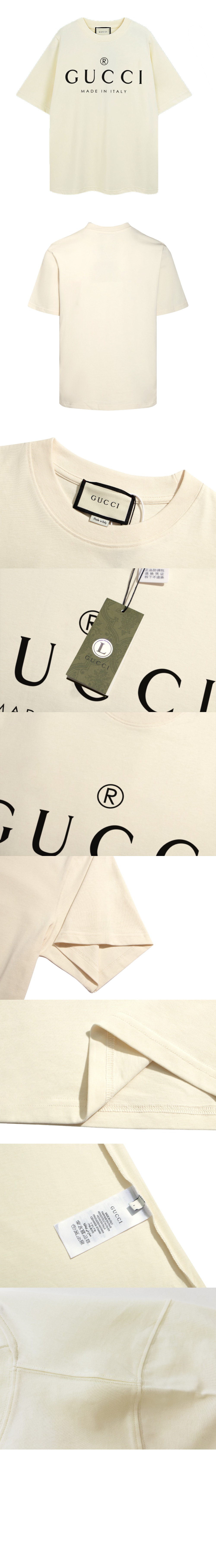 미러급레플리카사이트 | 명품레플리카 전문 쇼핑몰  | 퍼스트원 - 로고 프린트 반팔 > 구찌