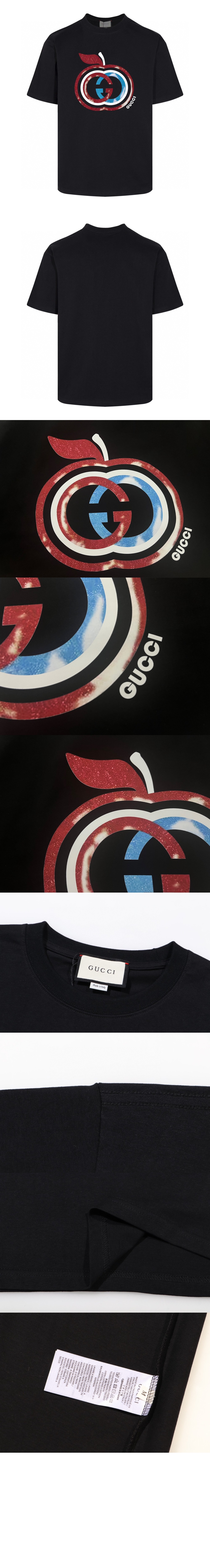 미러급레플리카사이트 | 명품레플리카 전문 쇼핑몰  | 퍼스트원 - 로고 프린트 반팔 > 구찌