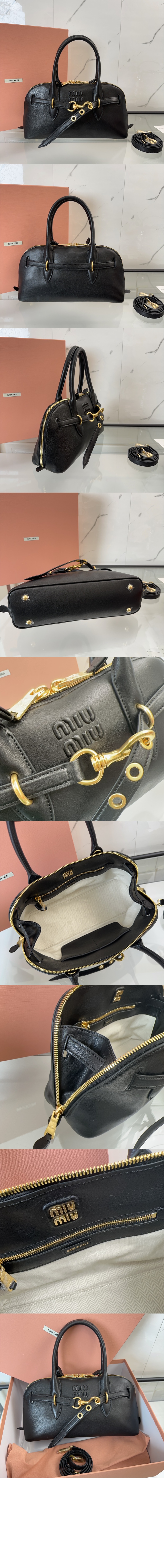 미러급레플리카사이트 | 명품레플리카 전문 쇼핑몰  | 퍼스트원 - 아방뛰르 나파 가죽 탑 핸들백 5BB168 > 미우미우