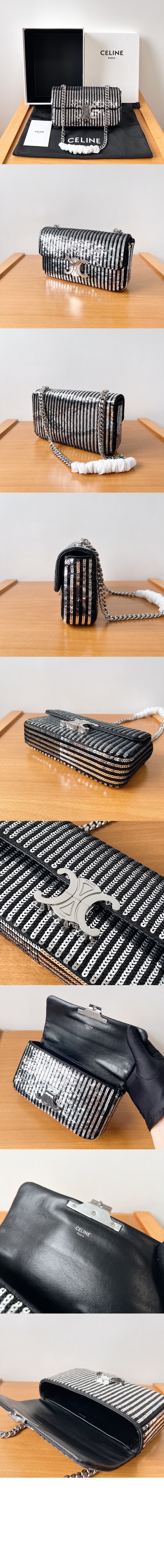 미러급레플리카사이트 | 명품레플리카 전문 쇼핑몰  | 퍼스트원 - 트리오페 클로드 체인 숄더백 115202 > 셀린느