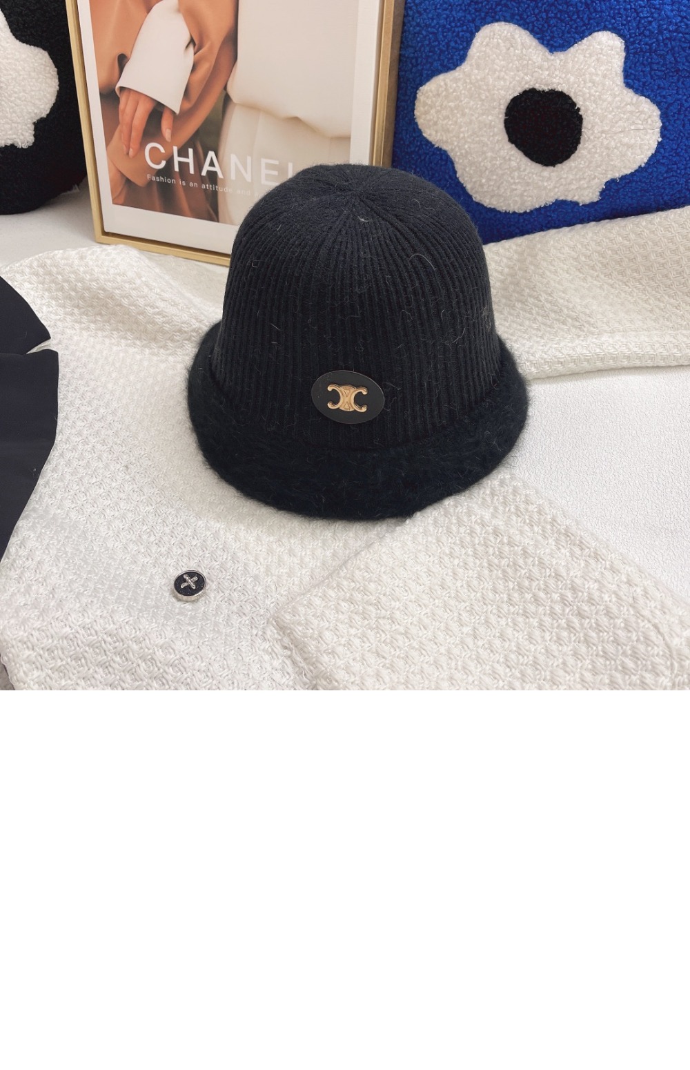 미러급레플리카사이트 | 명품레플리카 전문 쇼핑몰  | 퍼스트원 - 니트 벙거지 2AFG35 > 셀린느