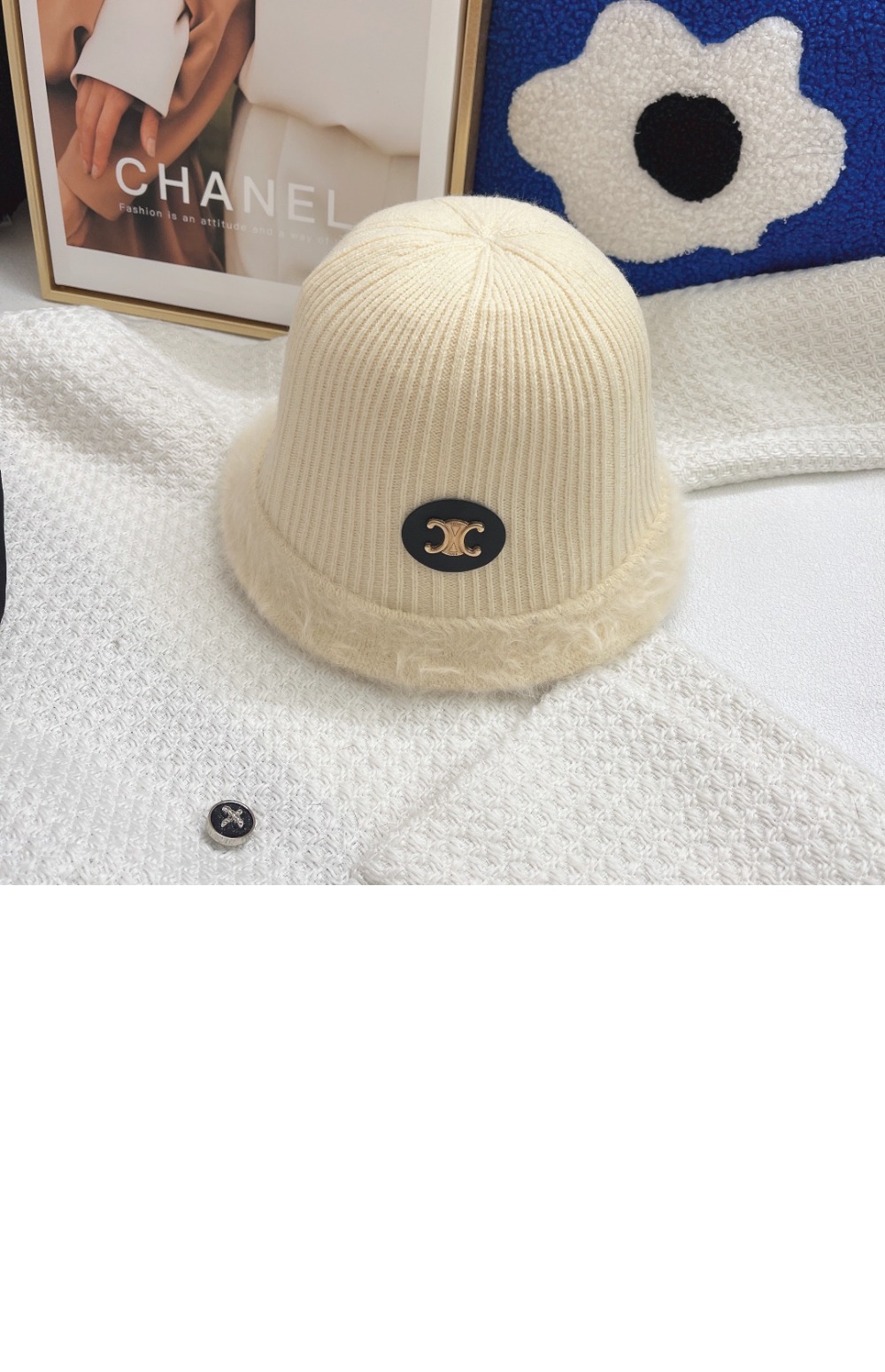 미러급레플리카사이트 | 명품레플리카 전문 쇼핑몰  | 퍼스트원 - 니트 벙거지 2AFG35 > 셀린느