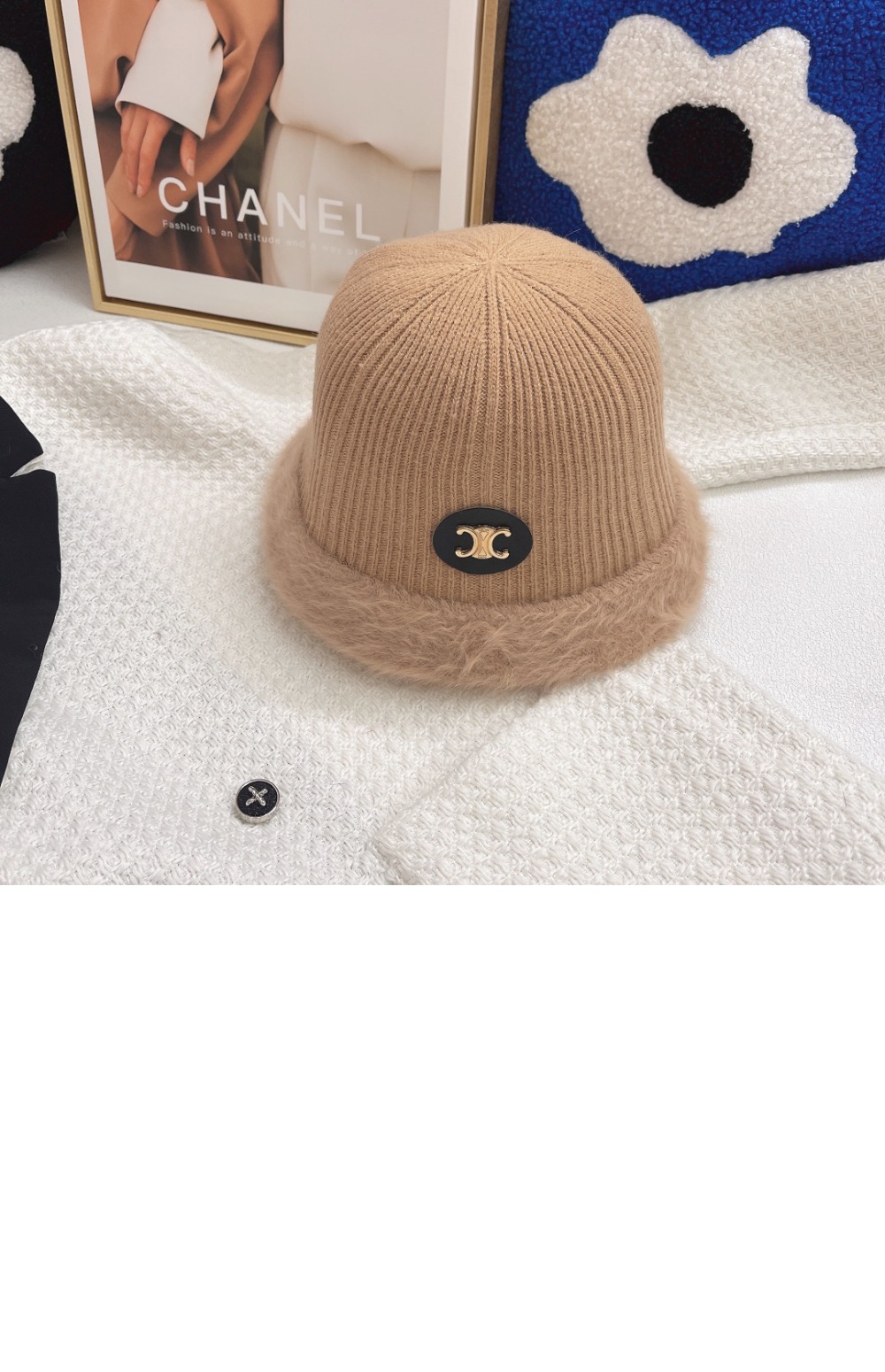 미러급레플리카사이트 | 명품레플리카 전문 쇼핑몰  | 퍼스트원 - 니트 벙거지 2AFG35 > 셀린느