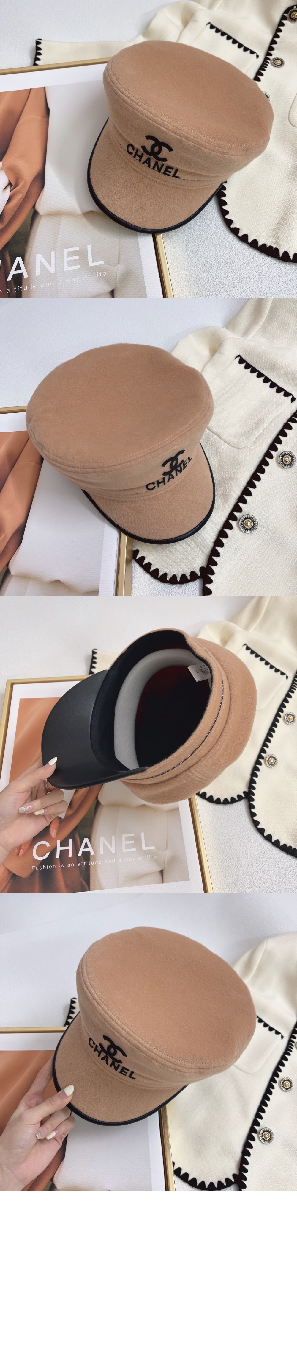 미러급레플리카사이트 | 명품레플리카 전문 쇼핑몰  | 퍼스트원 - 팔각 모자 AA6325 > 샤넬