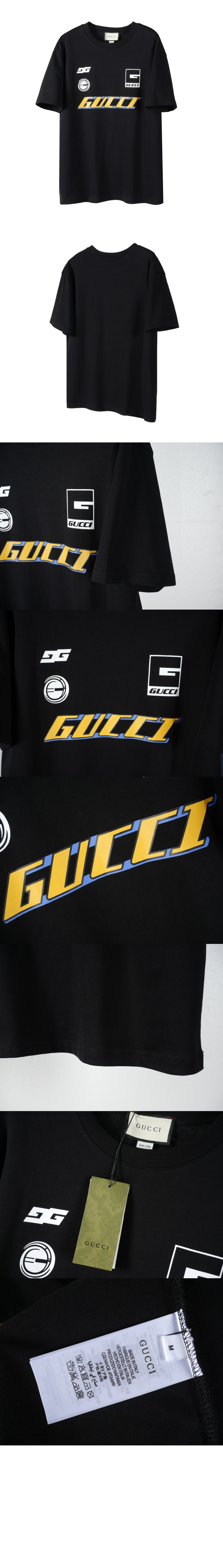 미러급레플리카사이트 | 명품레플리카 전문 쇼핑몰  | 퍼스트원 - 로고 프린트 반팔 > 구찌