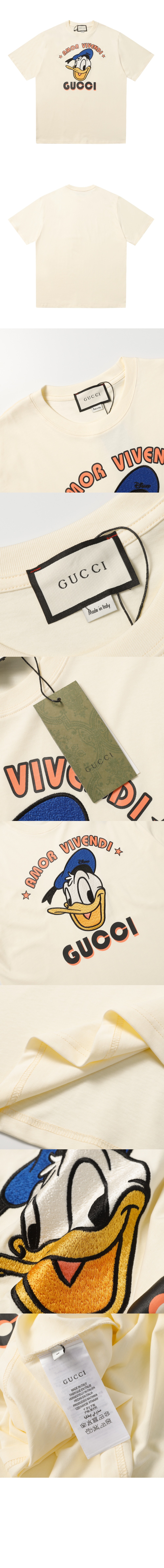 미러급레플리카사이트 | 명품레플리카 전문 쇼핑몰  | 퍼스트원 - 로고 프린트 반팔 > 구찌