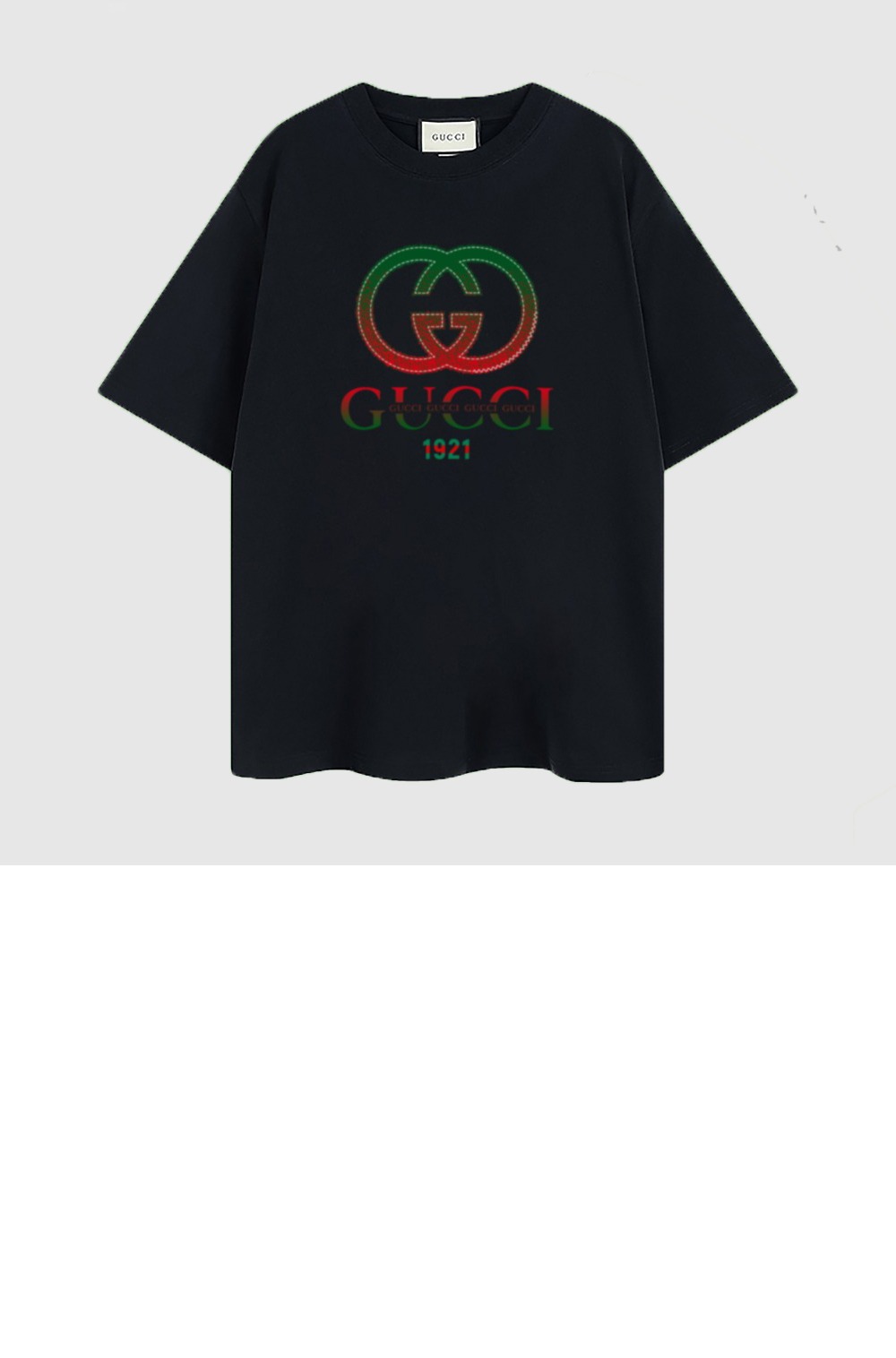 미러급레플리카사이트 | 명품레플리카 전문 쇼핑몰  | 퍼스트원 - 로고 프린트 반팔 > 구찌